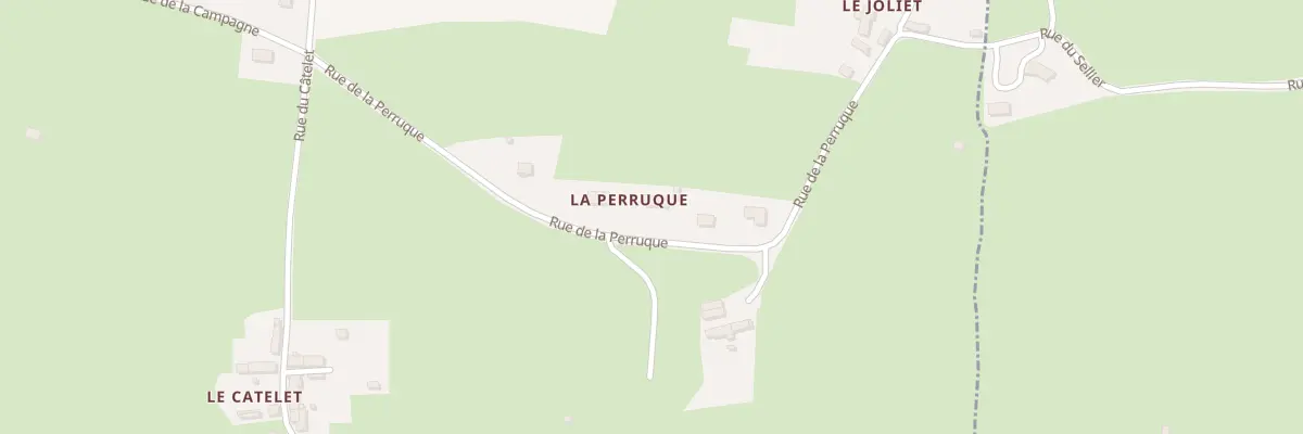 Plan du 5 La Perruque à Osmanville