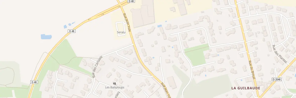 Plan du 28 Rue Jean Yole à Mouchamps