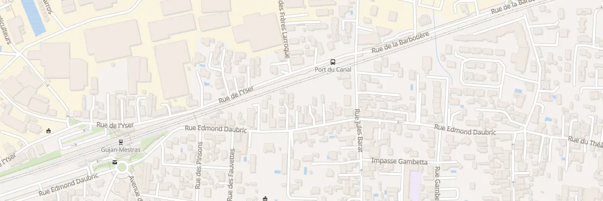 Plan du 61 Rue Edmond Daubric à Gujan-Mestras