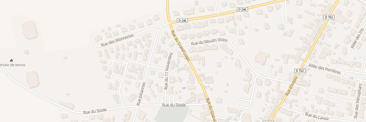 Plan du 49 Rue du Grand Logis (Villedieu) à Beaupréau-en-Mauges