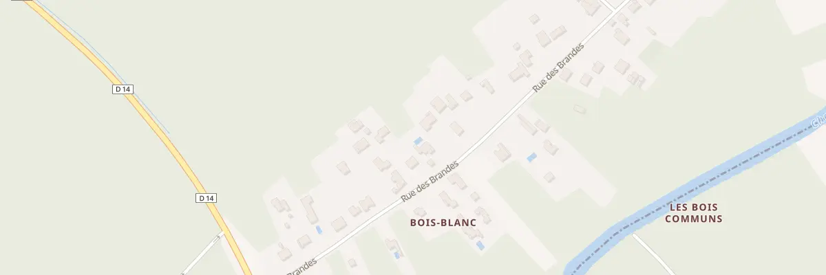 Plan du 42 Rue des Brandes à Chaillevette