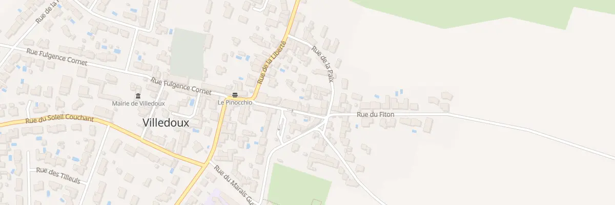Plan du 7 Rue du Fiton à Villedoux