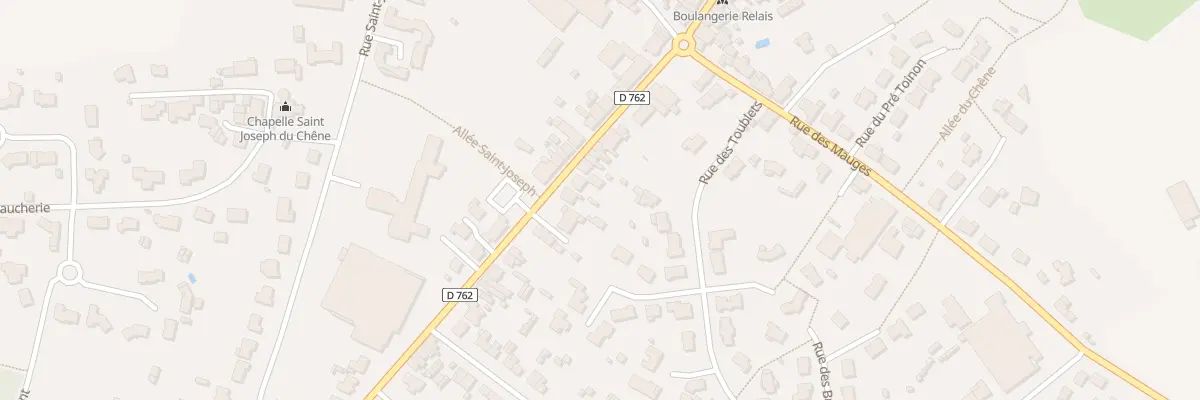 Plan du 20 Rue de Vendee (Villedieu) à Beaupréau-en-Mauges