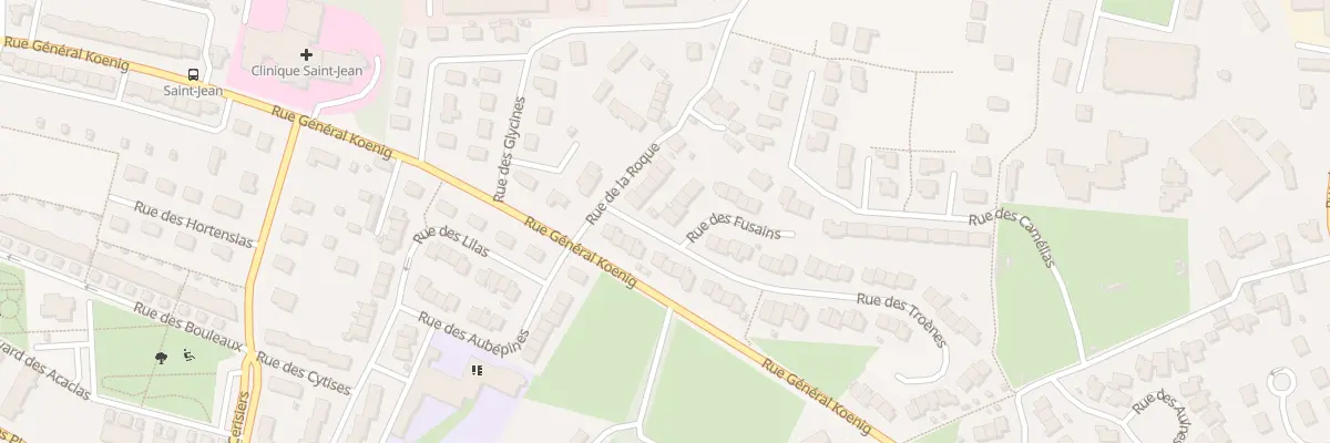Plan du 15 Rue des Fusains à Saint-Lô