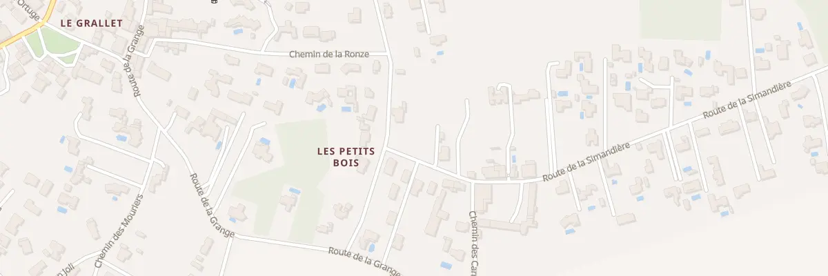 Plan du 80 Rte de la Simandière à Breuillet