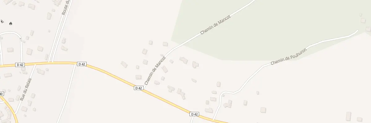 Plan du 600 Che de Mancot à Taller