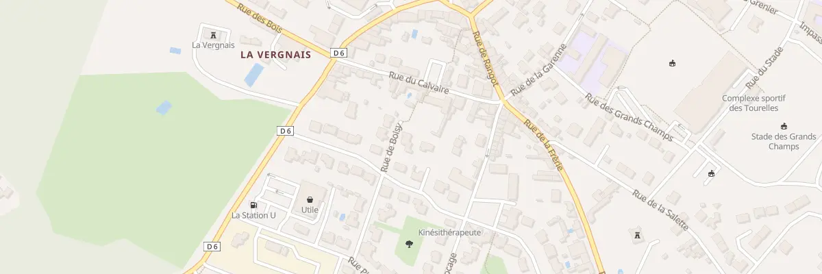 Plan du 15 Rue du boisy à La Gaubretière