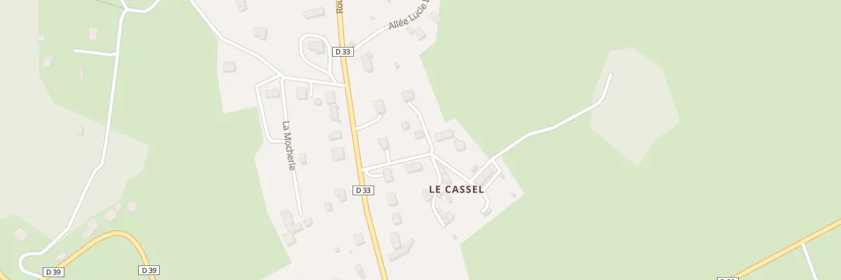 Plan du 5231 Le Cassel à Saint-Pois