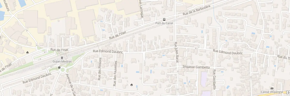 Plan du 59 Rue Edmond Daubric à Gujan-Mestras
