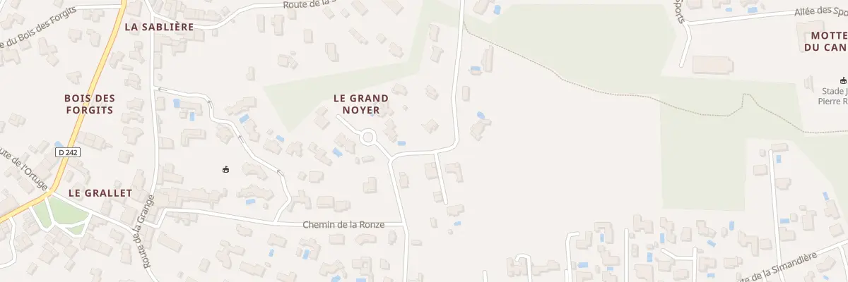Plan du 23 Rte des Petits Bois à Breuillet