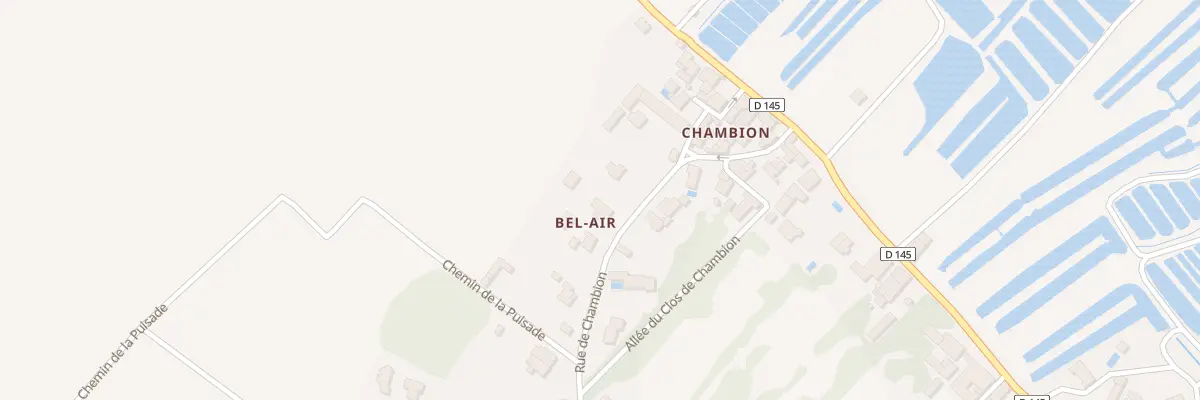 Plan du 21 Rue de Chambion à Chaillevette