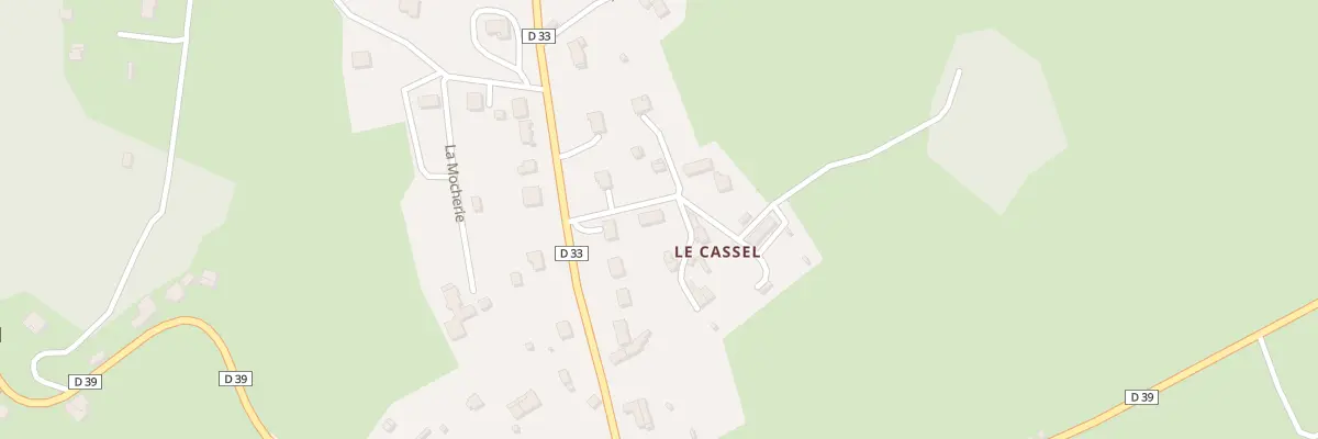 Plan du 5075A Le Cassel à Saint-Pois
