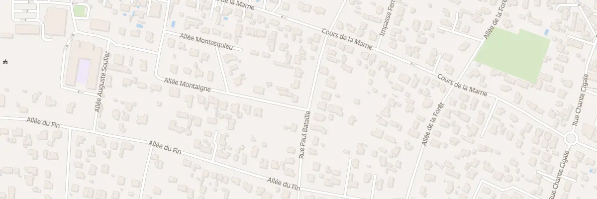Plan du 54 Rue Paul Bataille à Gujan-Mestras