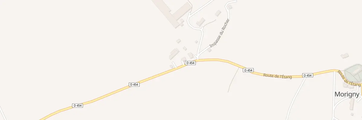 Plan du 498 Rte de l’Étang à Morigny
