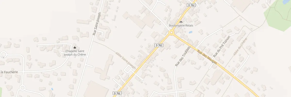 Plan du 25 Rue de Vendee (Villedieu) à Beaupréau-en-Mauges