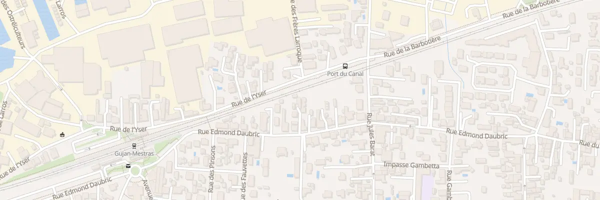 Plan du 57T Rue Edmond Daubric à Gujan-Mestras