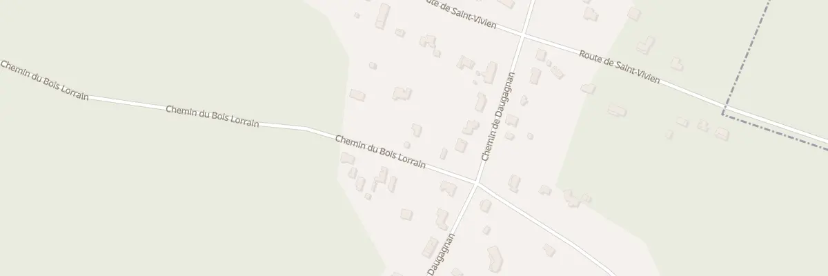 Plan du 76 Che du Bois Lorrain à Grayan-et-l’Hôpital