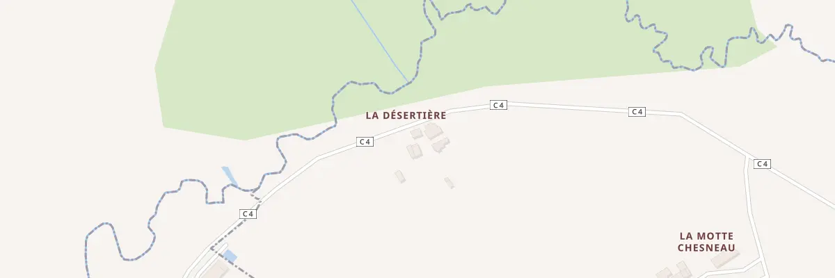 Plan du 1935 Rte de la Motte Chesneau à Méral