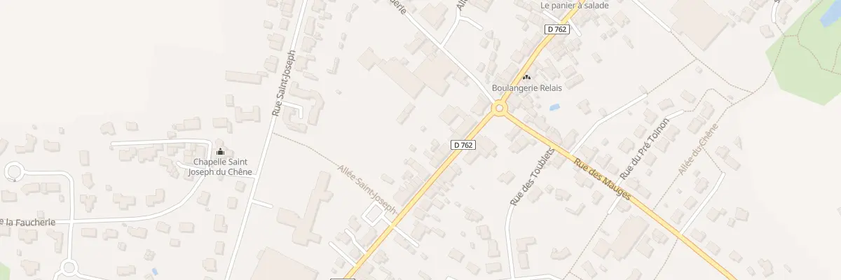 Plan du 23 Rue de Vendee (Villedieu) à Beaupréau-en-Mauges