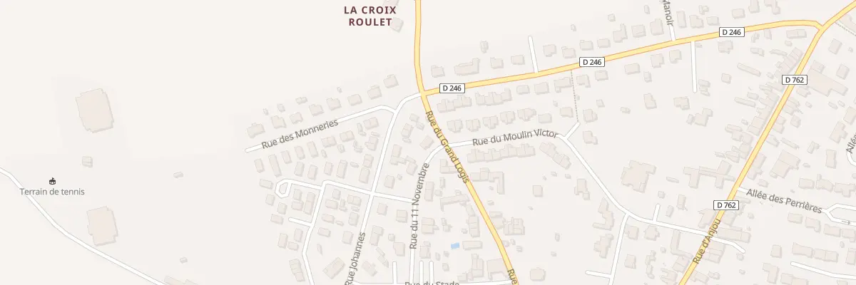 Plan du 2 Rue du Onze Novembre (Villedie à Beaupréau-en-Mauges