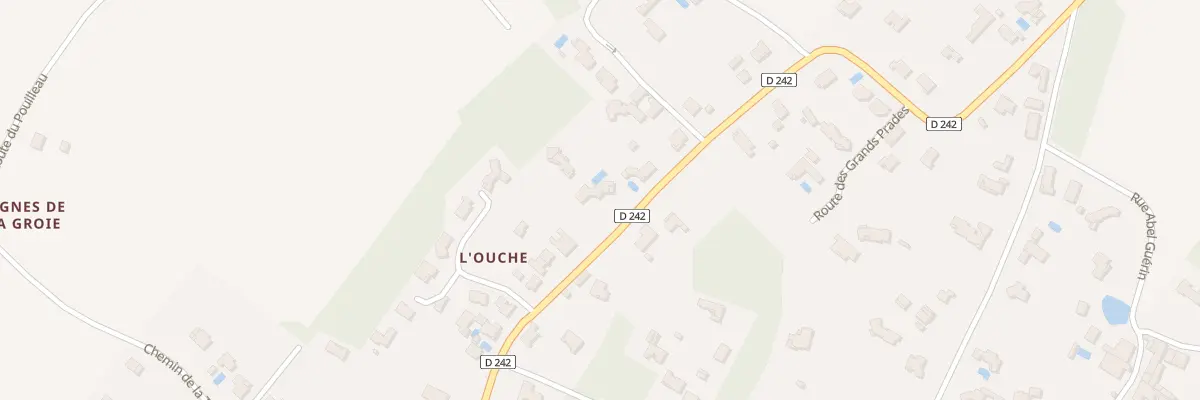 Plan du 17 Rte des Grands Prades à Breuillet