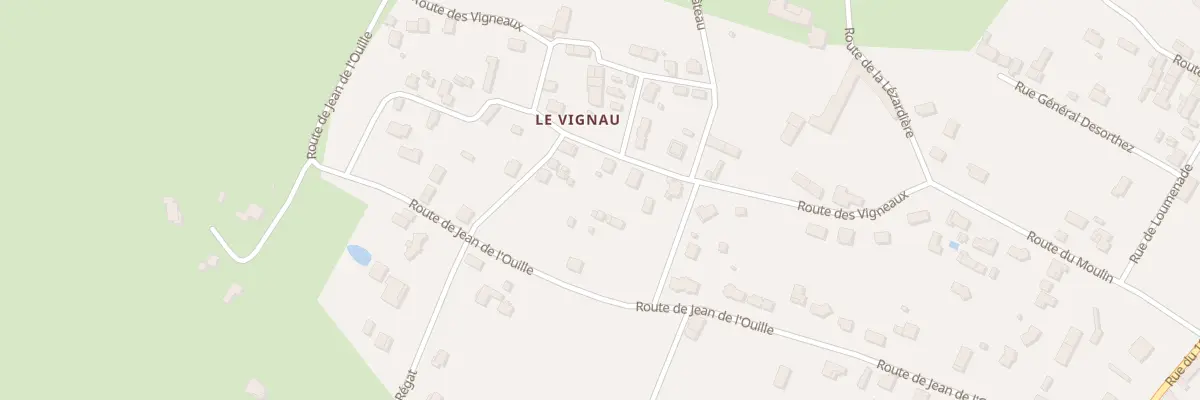 Plan du 19 Rte des Vigneaux à Talais