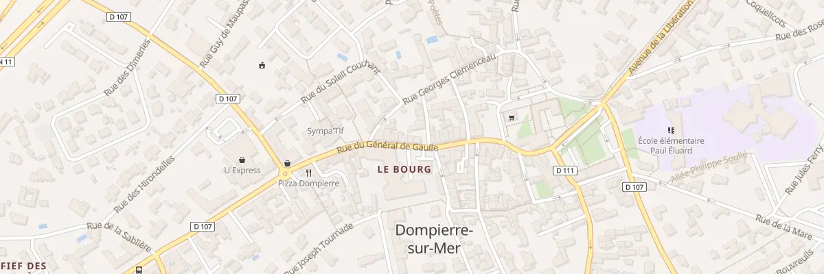 Plan du 24B Rue du Général de Gaulle à Dompierre-sur-Mer