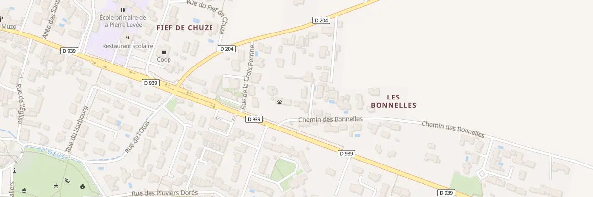 Plan du 5016 Les Bonnelles à La Jarne