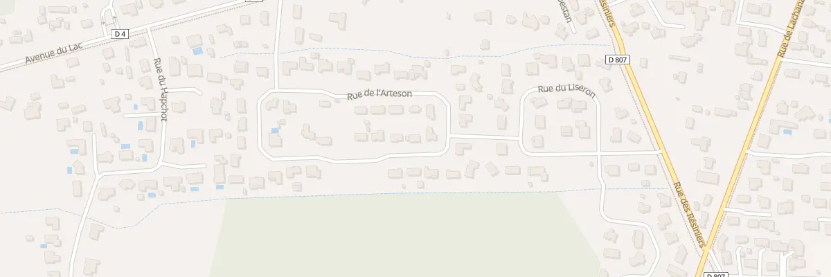 Plan du 24 Rue Brémontier à Hourtin