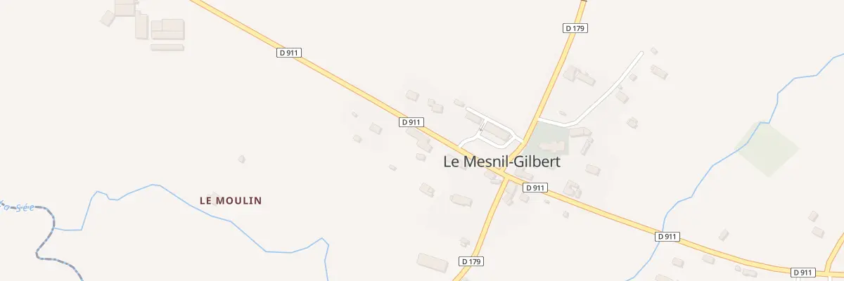 Plan du 5 Rte du Moulin au Mesnil-Gilbert