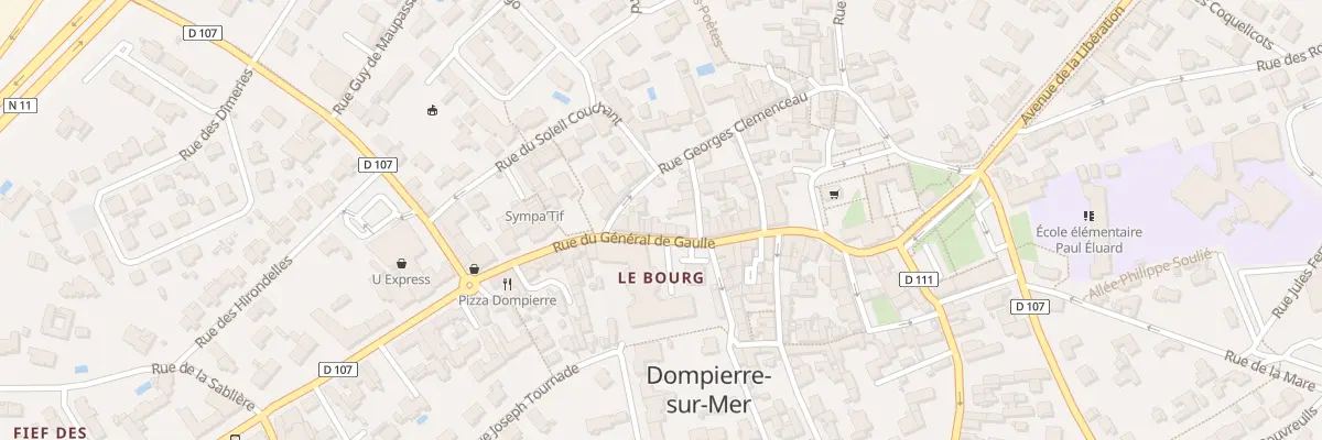 Plan du 24C Rue du Général de Gaulle à Dompierre-sur-Mer
