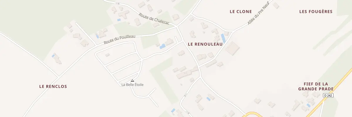 Plan du 21 Rte des Renouleaux à Breuillet