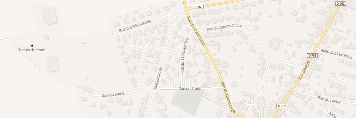 Plan du 8 Rue du Onze Novembre (Villedie à Beaupréau-en-Mauges