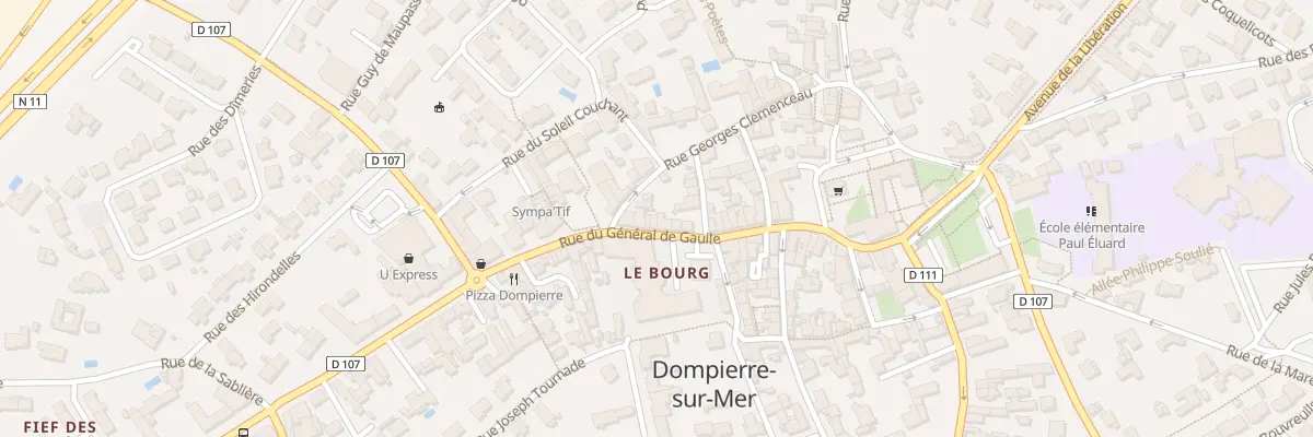 Plan du 26 Rue du Général de Gaulle à Dompierre-sur-Mer