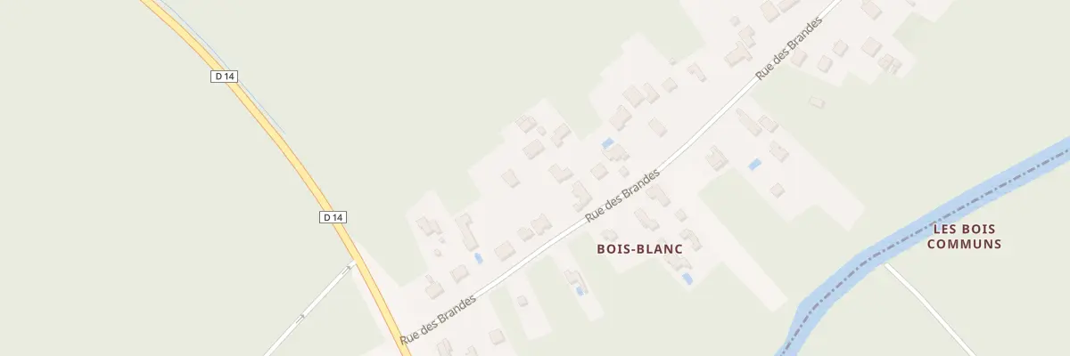 Plan du 48 Rue des Brandes à Chaillevette