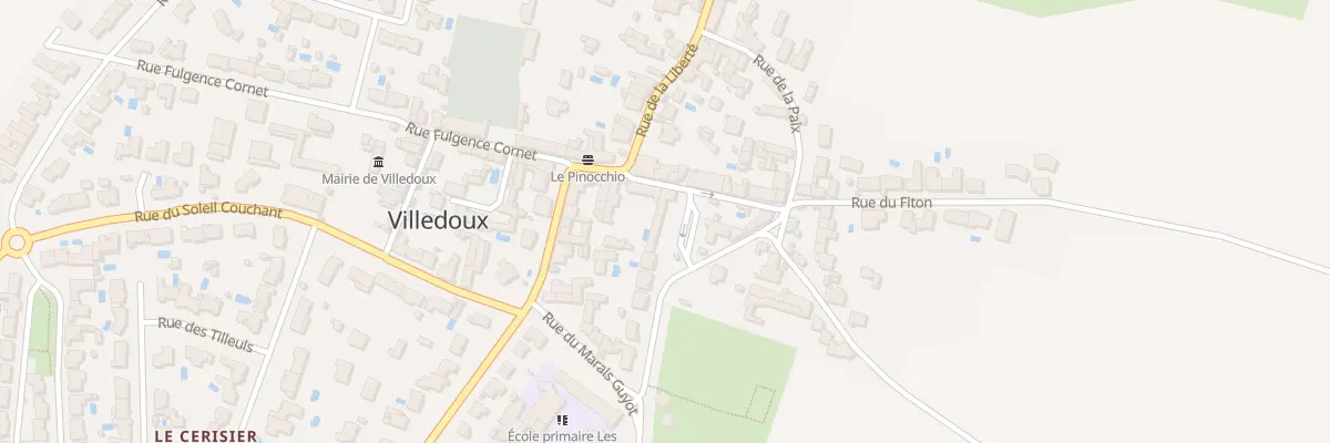 Plan du 4 Rue du Fiton à Villedoux
