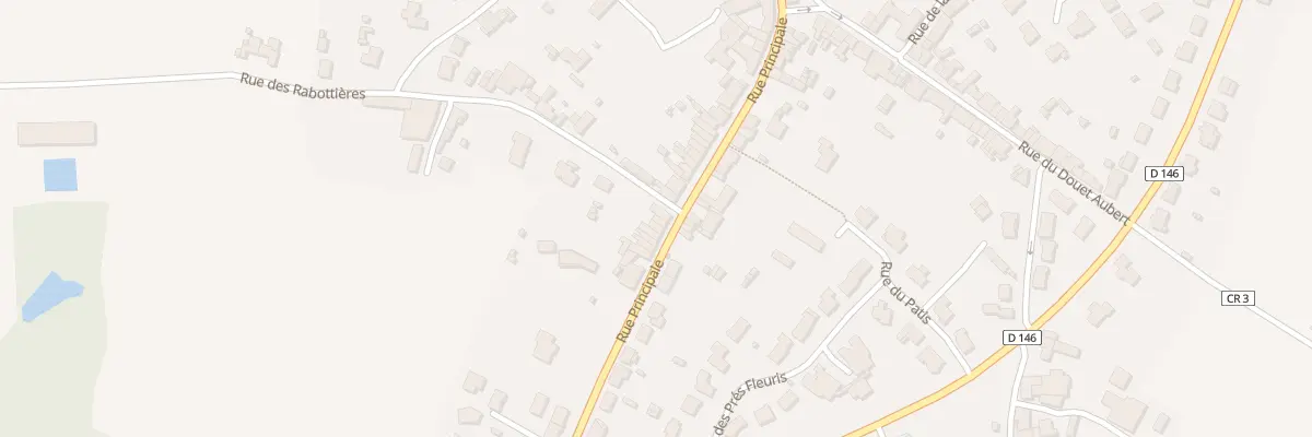 Plan du 42 Rue Principale (Roussay) à Sèvremoine