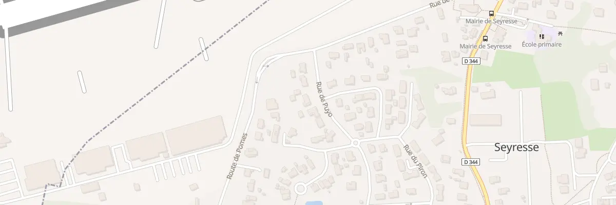 Plan du 4 Rue de Puyo à Seyresse