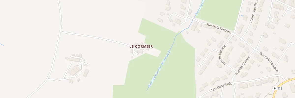 Plan du 3 Le Cormier (Chapel St Flor à Mauges-sur-Loire