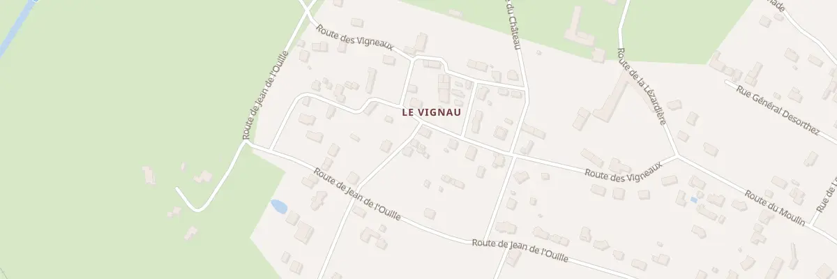 Plan du 1 Rte de Long Regat à Talais