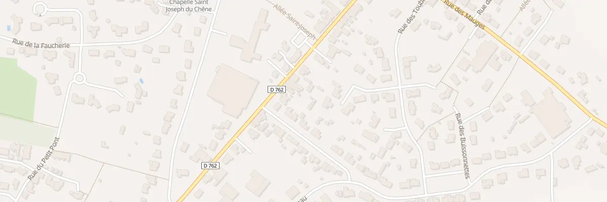 Plan du 44 Rue de Vendee (Villedieu) à Beaupréau-en-Mauges
