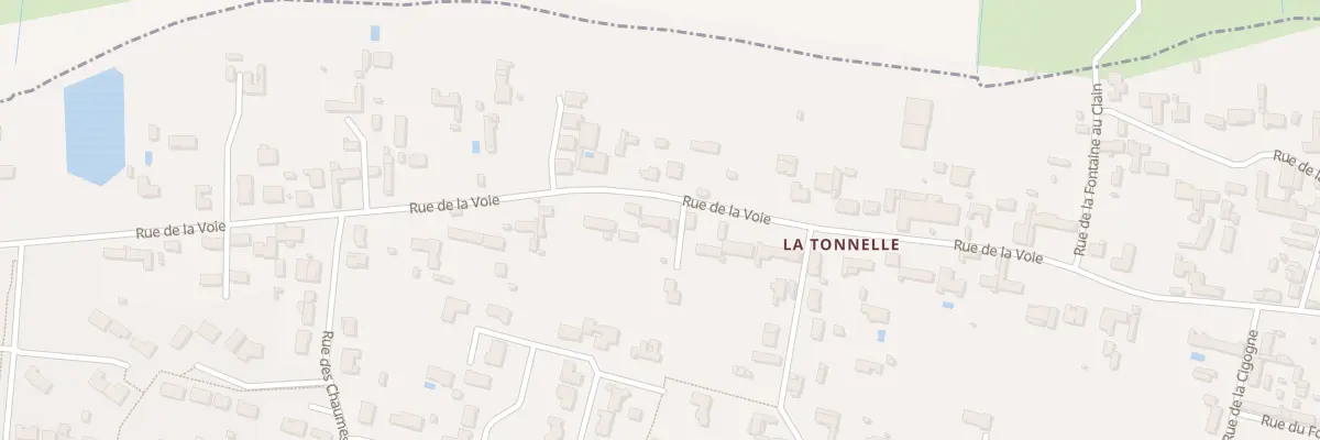 Plan du 39 Rue de la voie à Sainte-Radégonde-des-Noyers