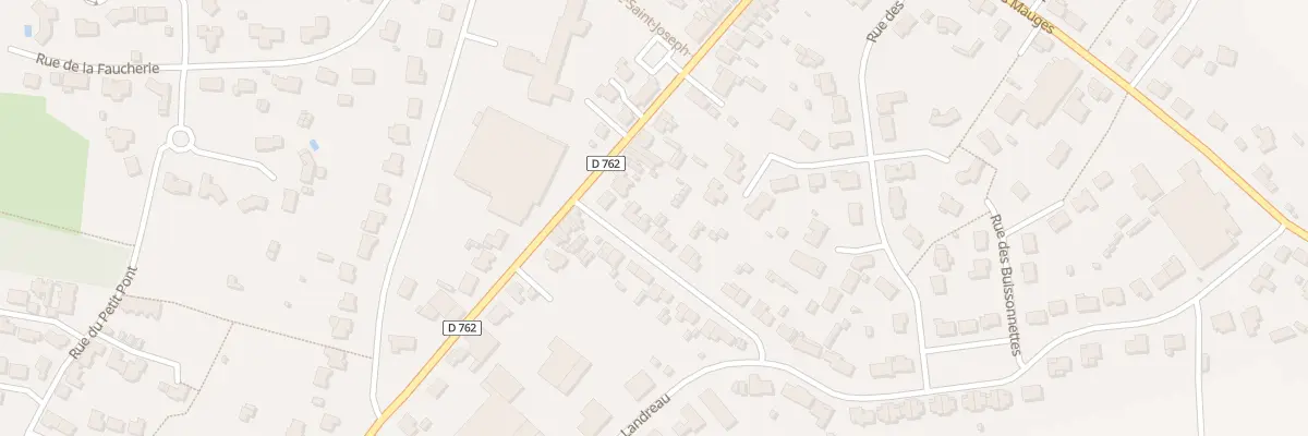 Plan du 3 Rue des Brosses (Villedieu) à Beaupréau-en-Mauges