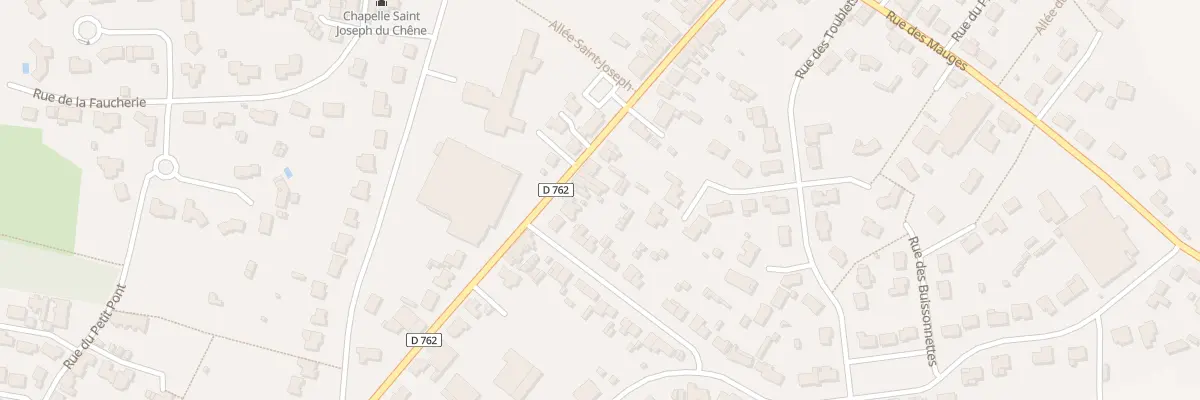 Plan du 40 Rue de Vendee (Villedieu) à Beaupréau-en-Mauges
