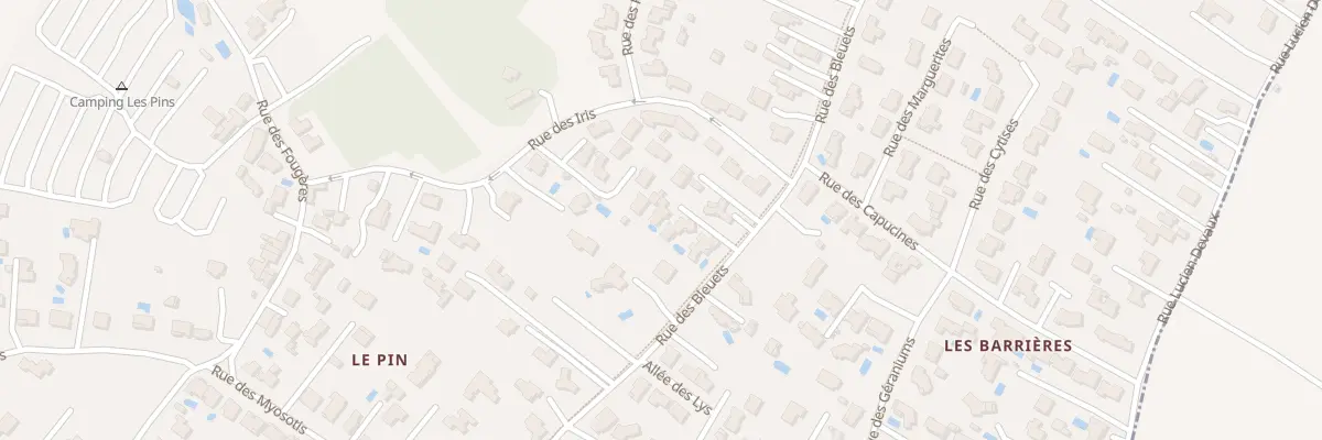Plan du 16 Rue des Bleuets à Saint-Palais-sur-Mer