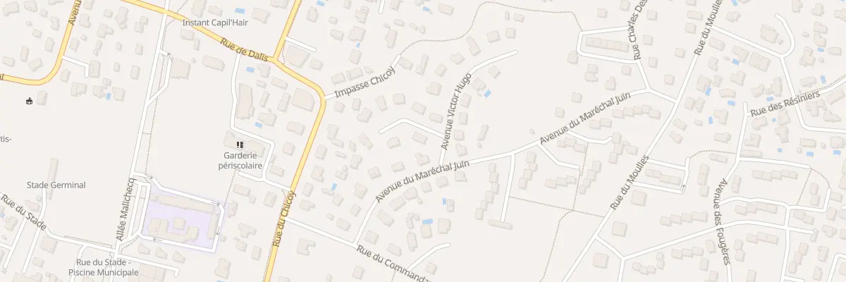 Plan du 162 Rue Francois Mauriac à Parentis-en-Born