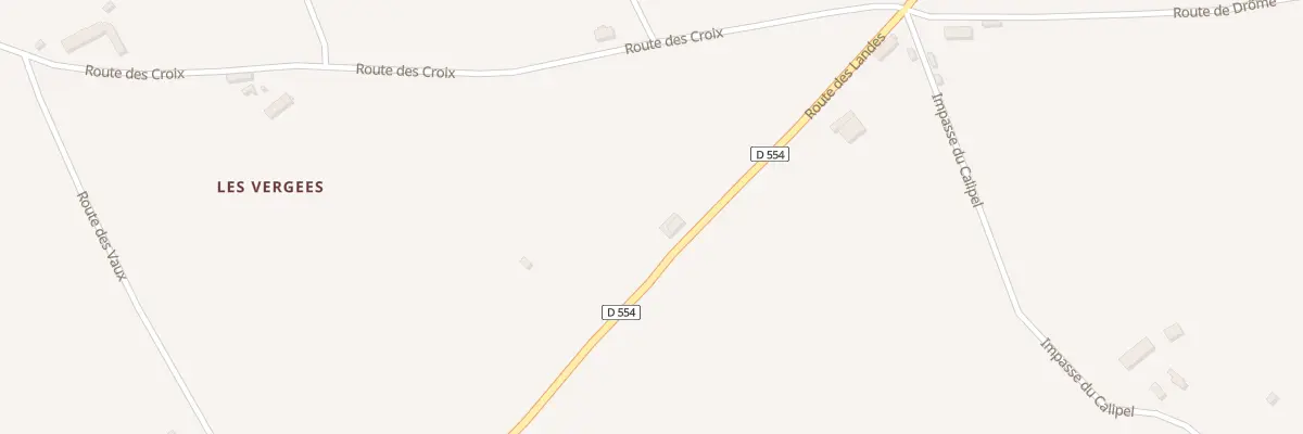 Plan du 5 Rte des Landes à Saint-Vigor-des-Monts