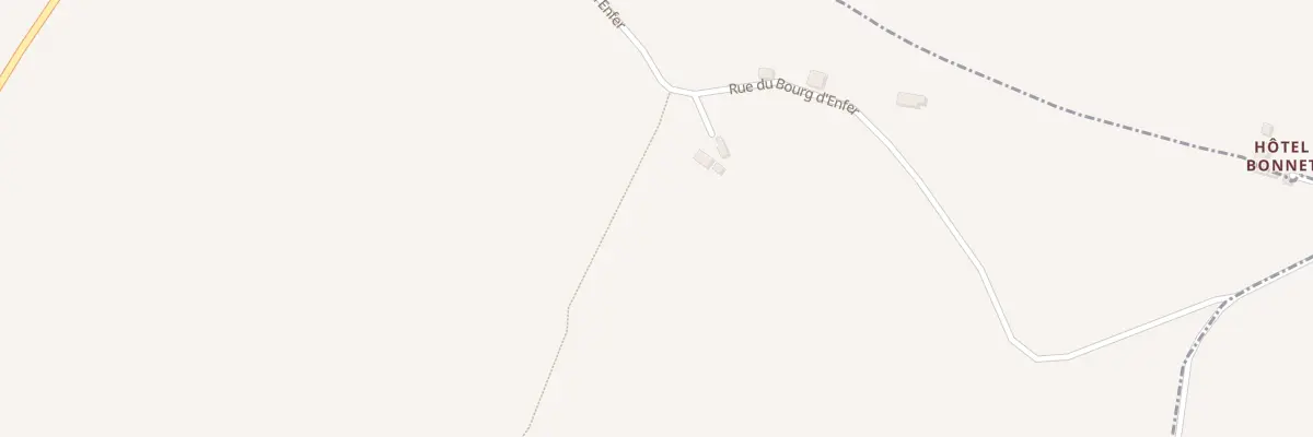 Plan du 20 Rue du Bourg d’Enfer au Mesnil-Rouxelin