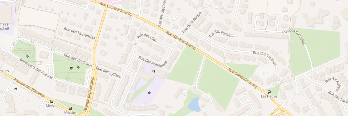 Plan du 120 Rue des Aubépines à Saint-Lô