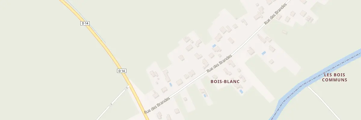 Plan du 50 Rue des Brandes à Chaillevette